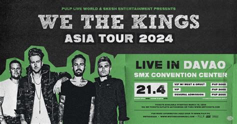 concerts in davao 2024|Reclaiming their Throne: WE THE KINGS to Storm Davao in April.